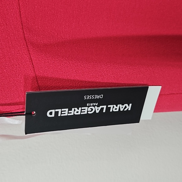 Karl Lagerfeld Size 12 Pink cocktail dress - Picture 6 of 7